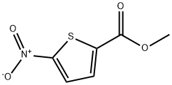 5-NITROTHIOPHENE-2-CARBOXYLICMETHYLESTER Structure