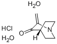 2-メチレン-3-キヌクリジノン塩酸塩二水和物 化学構造式