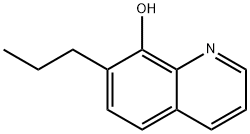 7-N-PROPYL-8-HYDROXYQUINOLINE Struktur