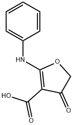 2-ANILINO-4-OXO-4,5-DIHYDROFURAN-3-CARBOXYLIC ACID Struktur