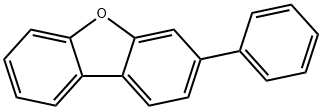 3-フェニルジベンゾフラン 化学構造式
