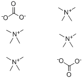 Tetramethylammonium bicarbonate 化学構造式