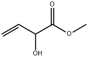 DL-2-ヒドロキシ-3-ブテン酸メチル 化学構造式