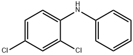 N-(2,4-Dichlorophenyl)benzenamine, 58373-59-4, 结构式