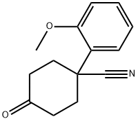4-시아노-4-(2-메톡시페닐)시클로헥사논