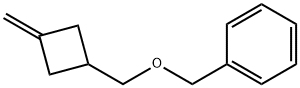 1-亚甲基-3-苄氧基甲基环丁烷,583830-09-5,结构式