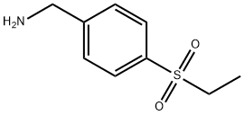 4-(乙基磺酰基)-苯甲胺,583837-94-9,结构式
