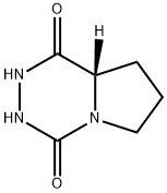 Pyrrolo[1,2-d][1,2,4]triazine-1,4-dione, hexahydro-, (8aS)- (9CI),583845-23-2,结构式