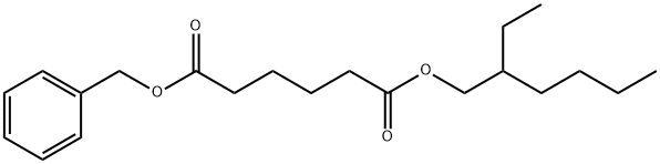 benzyl 2-ethylhexyl adipate Structure