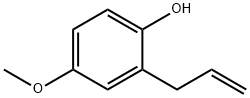 2-ALLYL-4-METHOXYPHENOL Structure