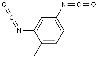 Tolylene-2,4-diisocyanate Structure