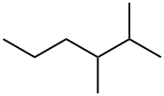 2,3-ジメチルヘキサン 化学構造式