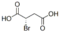 (±)-ブロモこはく酸 化学構造式
