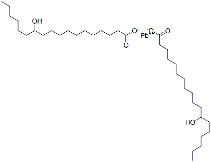lead bis(12-hydroxystearate) Struktur