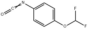 4-(DIFLUOROMETHOXY)PHENYL ISOCYANATE 化学構造式