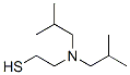 2-(ジイソブチルアミノ)エタンチオール 化学構造式