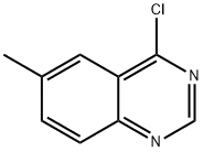 4-氯-6-甲基喹唑啉, 58421-79-7, 结构式