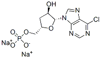 6-CHLOROPURINE RIBOSIDE-5'-O-MONOPHOSPHATE SODIUM SALT Struktur