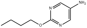 5-Pyrimidinamine, 2-butoxy- (9CI) Structure