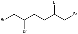 1,2,5,6-TETRABROMOHEXANE Structure