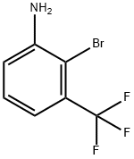 2-ブロモ-3-(トリフルオロメチル)アニリン 化学構造式