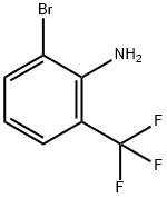 2-ブロモ-6-(トリフルオロメチル)アニリン 化学構造式