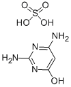 2,6-ジアミノ-4(1H)-ピリミジノン/硫酸,(1:x) 化学構造式
