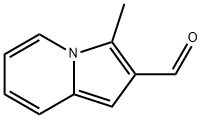 2-Indolizinecarboxaldehyde, 3-methyl- (9CI) Struktur