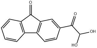 2-(DIHYDROXYACETYL)-9H-FLUOREN-9-ONE Structure