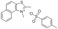 2,3-DIMETHYLNAPHTHO[1,2-D]THIAZOLIUM TOSYLATE 化学構造式