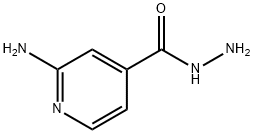 2-AMINO-ISONICOTINIC ACID HYDRAZIDE Structure