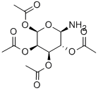 2,3,4,6-四-O-乙酰基-BETA-D-吡喃半乳糖胺, 58484-22-3, 结构式