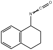 1-イソシアナト-1,2,3,4-テトラヒドロナフタレン 化学構造式