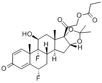 6alpha,9-difluoro-11beta-hydroxy-16alpha,17-[isopropylidenebis(oxy)]pregna-1,4-diene-3,20-dione 21-propionate