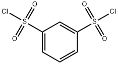 1,3-ベンゼンジスルホニル クロリド 化学構造式