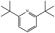 2,6-DI-TERT-BUTYLPYRIDINE Struktur