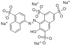 ポンソー 6R 化学構造式