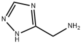 1H-1,2,4-三氮唑-3-甲胺 结构式
