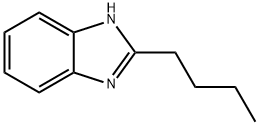 2-butyl-benzimidazol Struktur