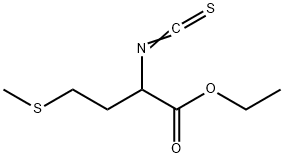 Ethyl 2-isothiocyanato-4-(methylthio)butanoate Structure