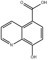 5-Carboxy-8-hydroxyquinoline Structure