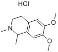 1,2-DIMETHYL-6,7-DIMETHOXY-1,2,3,4-TETRAHYDROISOQUINOLINE HYDROCHLORIDE|肉碱盐酸盐