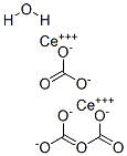 炭酸セリウム() 化学構造式