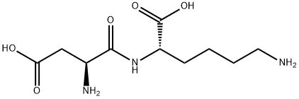 (2S)-6-amino-2-[[(3S)-3-amino-4-hydroxy-4-oxobutanoyl]amino]hexanoic acid Struktur