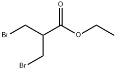 Ethyl 3-bromo-2-(bromomethyl)propionate Struktur