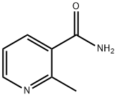 2-メチルニコチンアミド 化学構造式