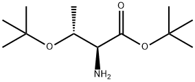 O-tert-ブチル-L-トレオニン tert-ブチル 化学構造式