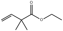 3-Butenoic acid, 2,2-diMethyl-, ethyl ester Struktur