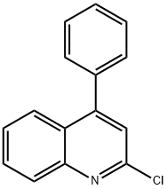 2-CHLORO-4-PHENYLQUINOLINE 结构式