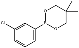 4-(5,5-DIMETHYL-1,3,2-DIOXABORINAN-2-YL) CHLOROBENZENE Structure